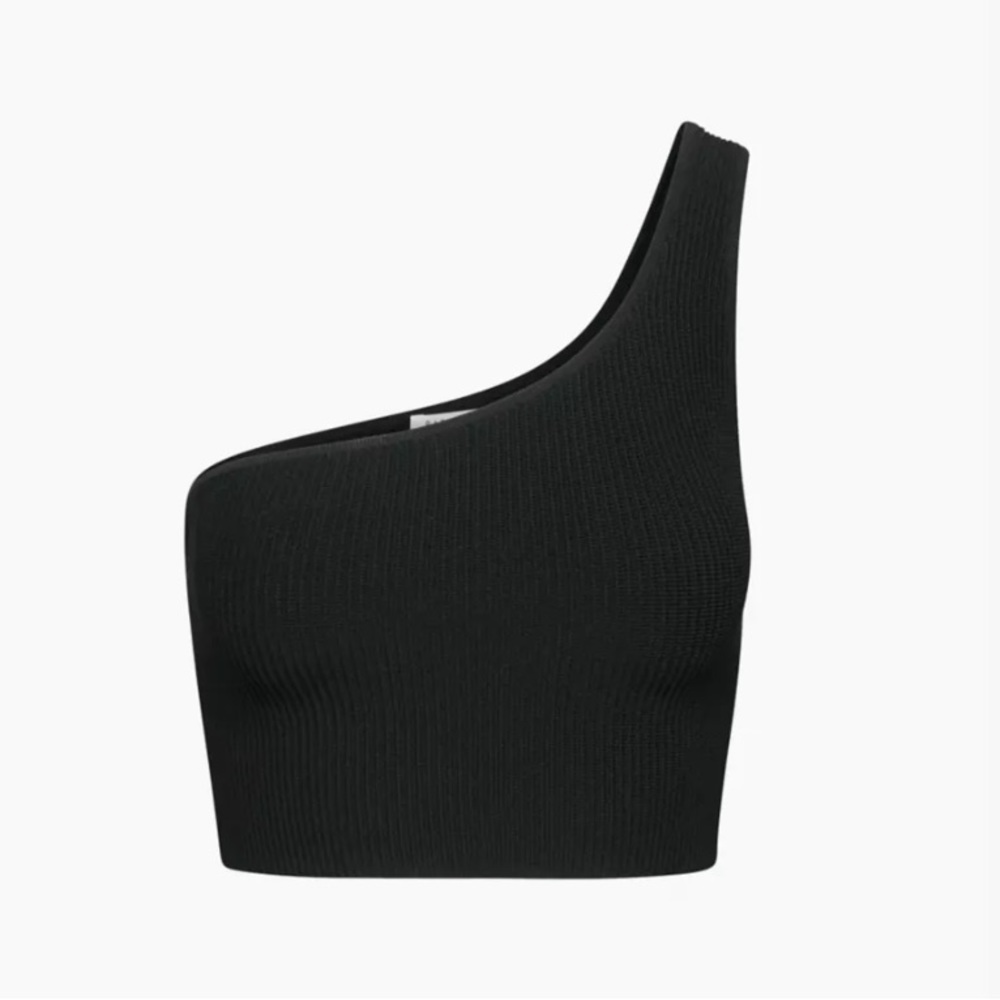 ARITZIA | Babaton Sculpt Knit One-Shoulder Cropped Tank